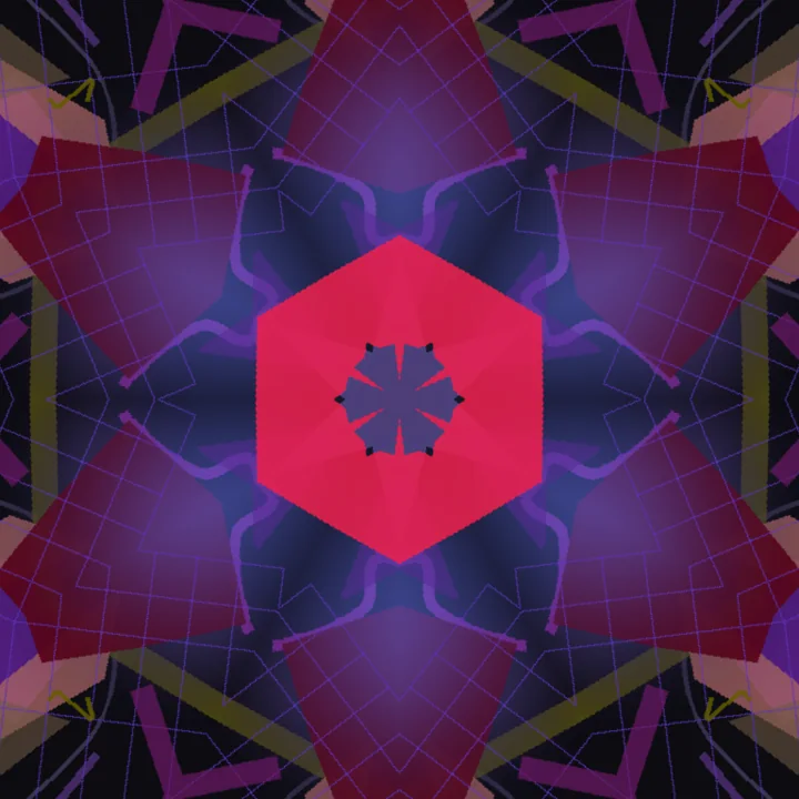 Engineered Serendipity kaleidoscope example